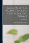 Image for Bulletin of the North Carolina Dental Society [serial]; v.18 (1934-1935)