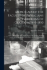 Image for Memorials of the Faculty of Physicians and Surgeons of Glasgow, 1599-1850