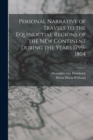 Image for Personal Narrative of Travels to the Equinoctial Regions of the New Continent During the Years 1799-1804; 2