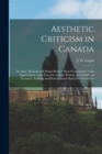Image for Aesthetic Criticism in Canada