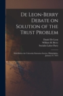 Image for De Leon-Berry Debate on Solution of the Trust Problem