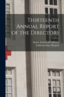Image for Thirteenth Annual Report of the Directors