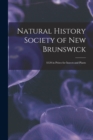 Image for Natural History Society of New Brunswick [microform]