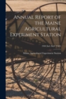 Image for Annual Report of the Maine Agricultural Experiment Station; 1900 (incl. Bull. 59-69)