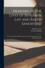 Image for Memoirs of the Lives of Benjamin Lay and Ralph Sandiford