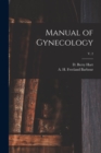 Image for Manual of Gynecology; v. 2