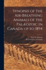 Image for Synopsis of the Air-breathing Animals of the Palaeozoic in Canada up to 1894 [microform]