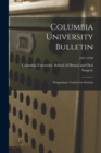 Image for Columbia University Bulletin