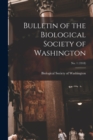 Image for Bulletin of the Biological Society of Washington; no. 1 (1918)