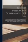 Image for Congo Missionary Conference, 1918