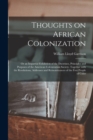 Image for Thoughts on African Colonization