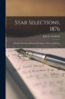 Image for Star Selections, 1876