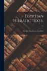 Image for Egyptian Hieratic Texts; 1 : 1