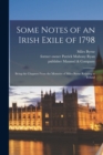 Image for Some Notes of an Irish Exile of 1798