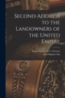 Image for Second Address to the Landowners of the United Empire