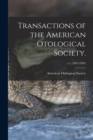 Image for Transactions of the American Otological Society.; v.5, (1891-1893)