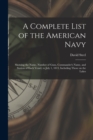 Image for A Complete List of the American Navy [microform]