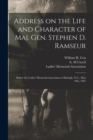 Image for Address on the Life and Character of Maj. Gen. Stephen D. Ramseur