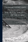 Image for Transactions and Proceedings of the Royal Society of Victoria ..; v.6 1861-1864