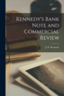 Image for Kennedy&#39;s Bank Note and Commercial Review