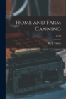 Image for Home and Farm Canning; C158
