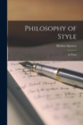 Image for Philosophy of Style : an Essay