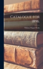 Image for Catalogue for 1896.