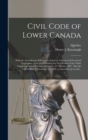 Image for Civil Code of Lower Canada [microform]