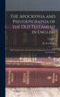 Image for The Apocrypha and Pseudepigrapha of the Old Testament in English
