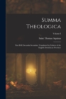 Image for Summa Theologica : Part II-II (Secunda Secundae) Translated by Fathers of the English Dominican Province; Volume I