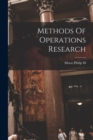 Image for Methods Of Operations Research