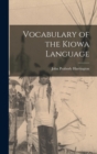 Image for Vocabulary of the Kiowa Language