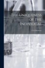 Image for The Uniqueness of the Individual