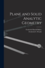 Image for Plane and Solid Analytic Geometry