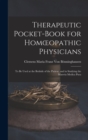 Image for Therapeutic Pocket-Book for Homoeopathic Physicians