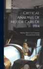 Image for Critical Analysis Of Motor Cars Of 1914