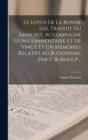 Image for Le Lotus De La Bonne Loi, Traduit Du Sanscrit, Accompagne D&#39;un Commentaire Et De Vingt Et Un Memoires Relatifs Au Buddhisme, Par E. Burnouf...