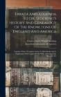 Image for Errata And Addenda To Dr. Stocking&#39;s History And Genealogy Of The Knowltons Of England And America