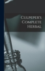 Image for Culpeper&#39;s Complete Herbal