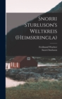 Image for Snorri Sturluson&#39;s Weltkreis (Heimskringla)