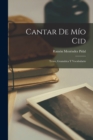 Image for Cantar De Mio Cid : Texto, Gramatica Y Vocabulario