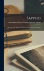 Image for Sappho : Memoir, Text, Selected Renderings and a Literal Translation