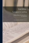 Image for Siksha-Samuccaya : A Compendium of Buddhist Doctrine