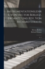 Image for Instrumentationslehre, von Hector Berlioz. Erganzt und rev. von Richard Strauss : V. 1