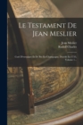 Image for Le Testament De Jean Meslier