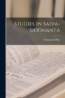Image for Studies in Saiva-siddhanta