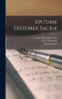 Image for Epitome Historiæ Sacræ