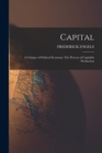 Image for Capital : A Critique of Political Economy: The Process of Capitalist Production