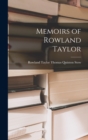Image for Memoirs of Rowland Taylor
