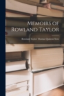 Image for Memoirs of Rowland Taylor